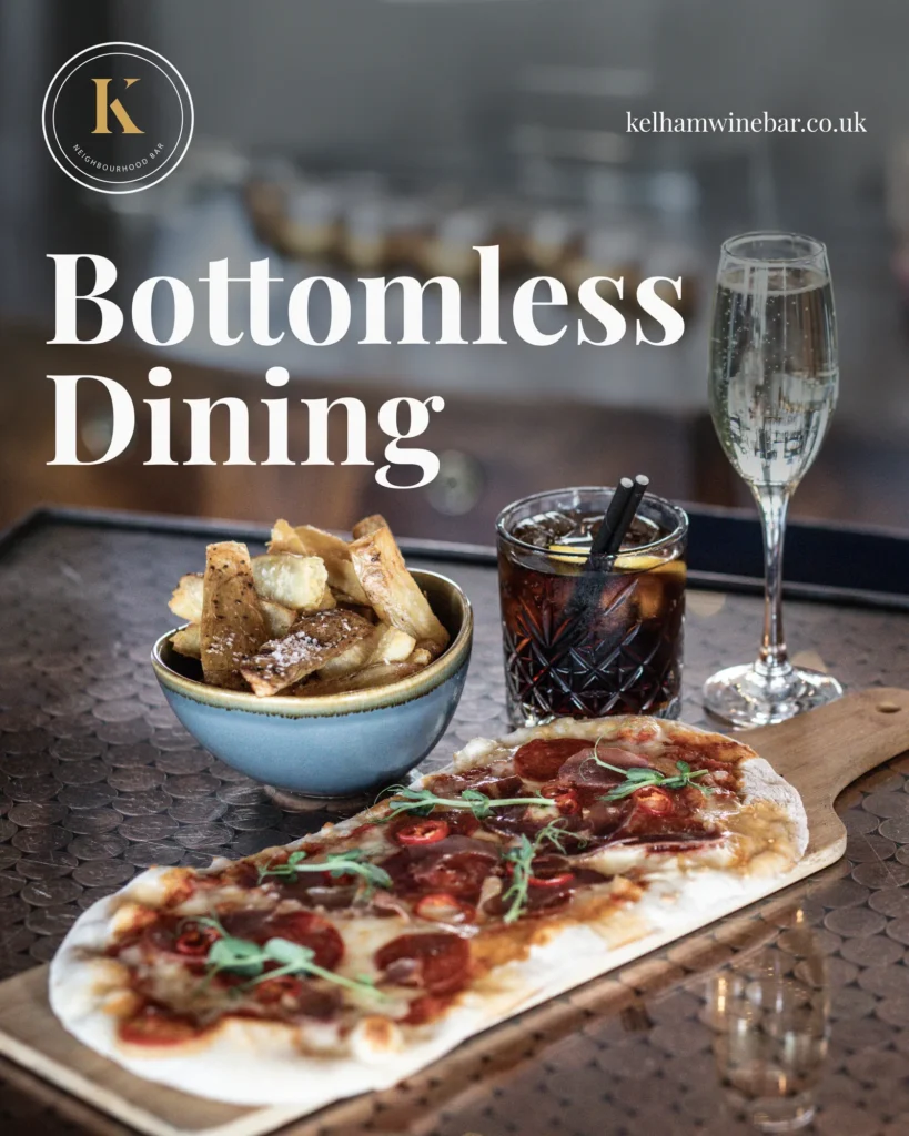 KWB social post promoting bottomless dining