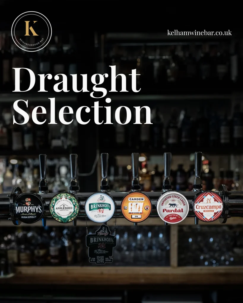 KWB social post showing the draught selection